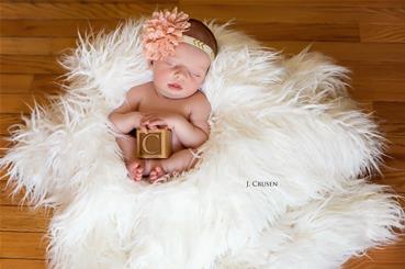 Personalized Baby Block Craft E Family